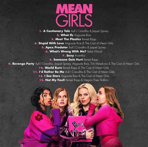 American Mean Girls Playlist .